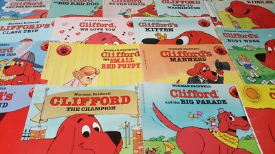 Lot of 10 The Clifford's Classic Storybook Random Kids Picture Random