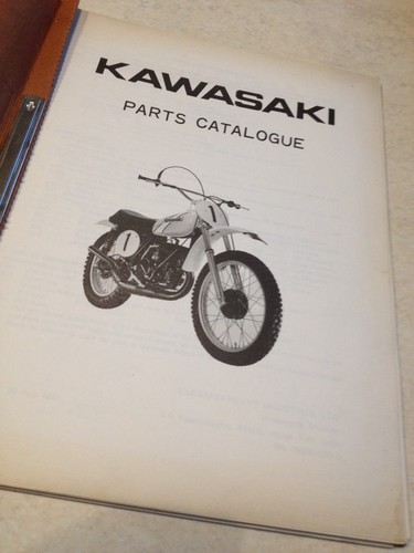 Kawasaki parts list KX250 250 KX parts list liste pièces détachées éd.73 - Imagen 2 de 11