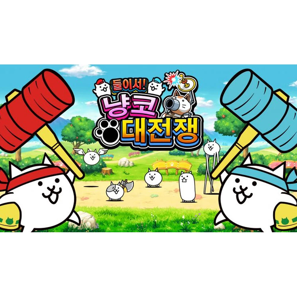 Image of the battle cats game logo