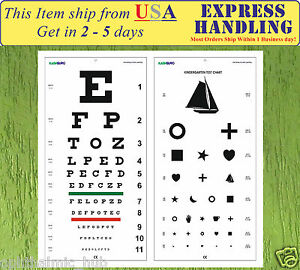 Eye Test Chart Size