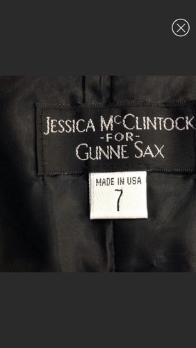 Jessica Mcclintock For Gunne Sax Kleid Größe 7 Abschlussball Heimkehr Neu mit Etikett - Bild 7 von 8