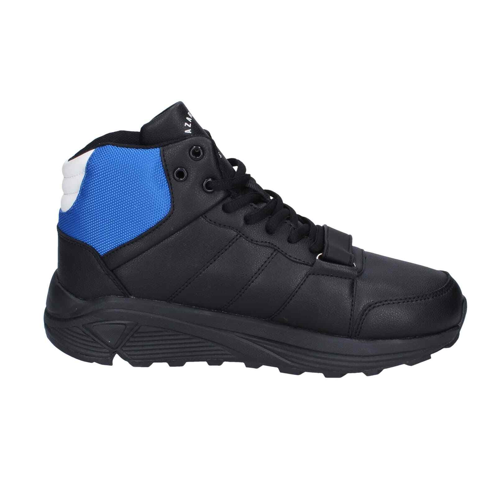 Chaussures Hommes KAZAR STUDIO 44 Ue Baskets Noir Tissu Bleu Cuir