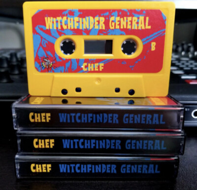 CHEF MIKE Witchfinder General 1/35 Blue/Yellow Split Cassette Tape