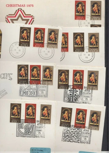 Ireland 1975 Christmas  Madonna & Child First Day Cover FDC