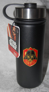 Disney Star Wars Darth Vader Double Wall Stainless Steel Powder Coat Zak Bottle
