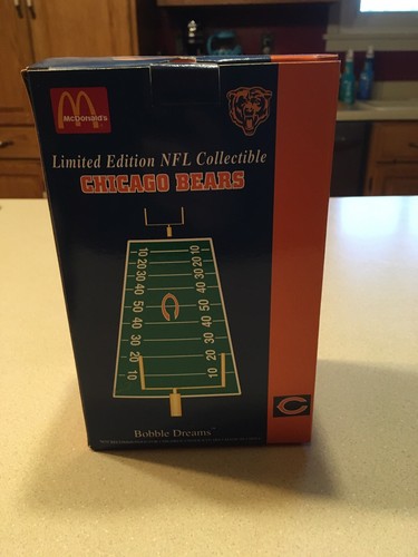 Brian Urlacher Chicago Bears Mcdondals Bobble Head NIB - Picture 4 of 5