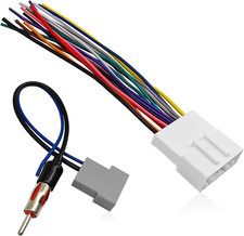Radio Wiring Harness Connector, Antenna Adapter Compatible with 2007-2019 Nissan