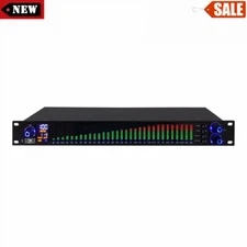 EQ-777S 31 Band Equalizer Audio Equalizer Graphic Equalizer for Home KTV Stage