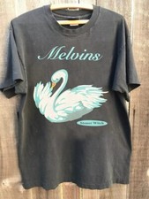Melvins - Stoner Witch Swan T shirt 90s Basic Charcoal Unisex Tshirt Reprint