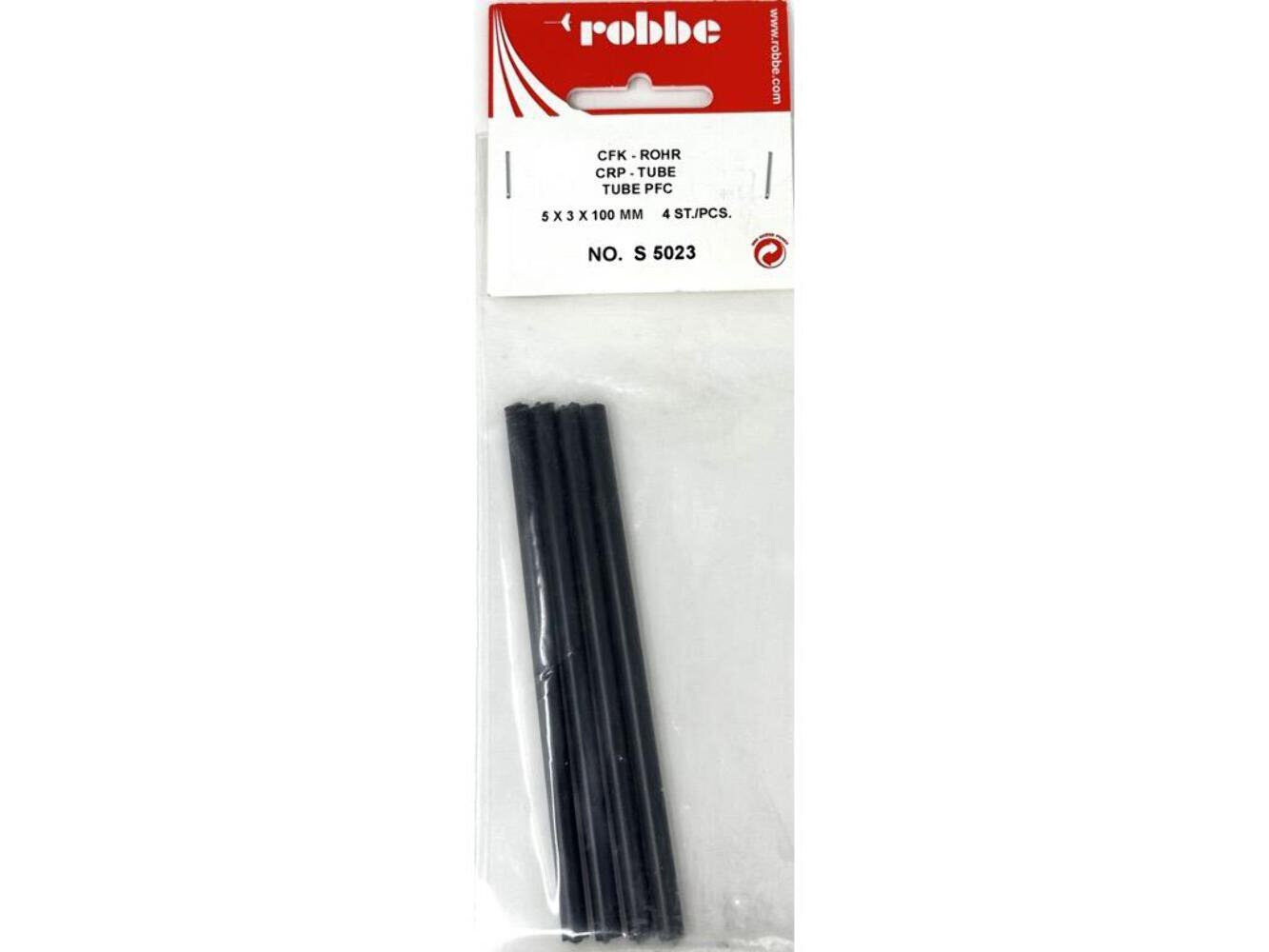 Robbe CRP Tube 5 x 3 x 100mm (4) : S-5023