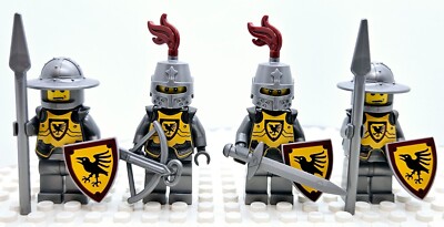 Custom Castle RAVEN Tournament Knights Battle Pack Soldiers V3 (4