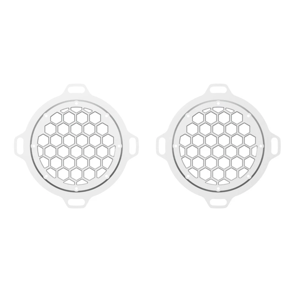 Parrillas de altavoz HEX de aluminio CNC cromado en contraste para deslizamiento eléctrico de calle Foto 3 de 4