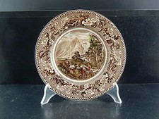 Johnson Bros Historic America Plate Semiporcelain Caravan Rocky Mountains