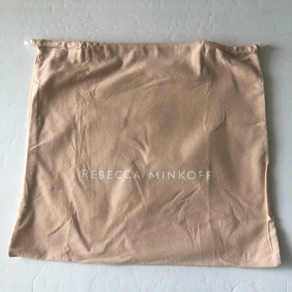 Rebecca Minkoff Bolsa de Polvo Cubierta Bolsa de Almacenamiento - Rosa - 13"x 14.5" NUEVO e * Foto 2 de 4