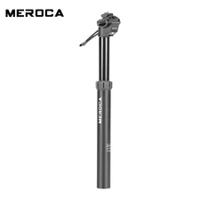 MEROCA Bicycle Seatpost 31.6mm x 350mm Mountain Bike Hand Dropper Seat Post MTB