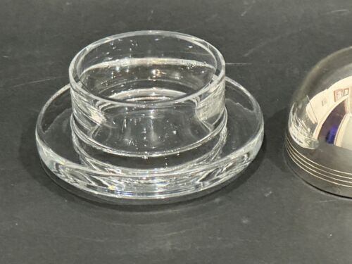 Ercuis France Saint Hilaire Butter Caviar Condiment Dish Silver Plate Domed Lid - Picture 7 of 10