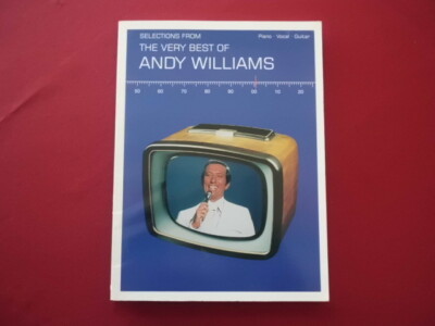 Andy Williams - The Very Best of . Songbook Notenbuch Piano Vocal Guitar PVG