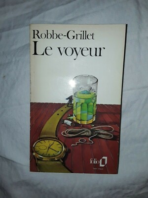 Alain Robbe Grillet ''le voyeur'' Folio 1973