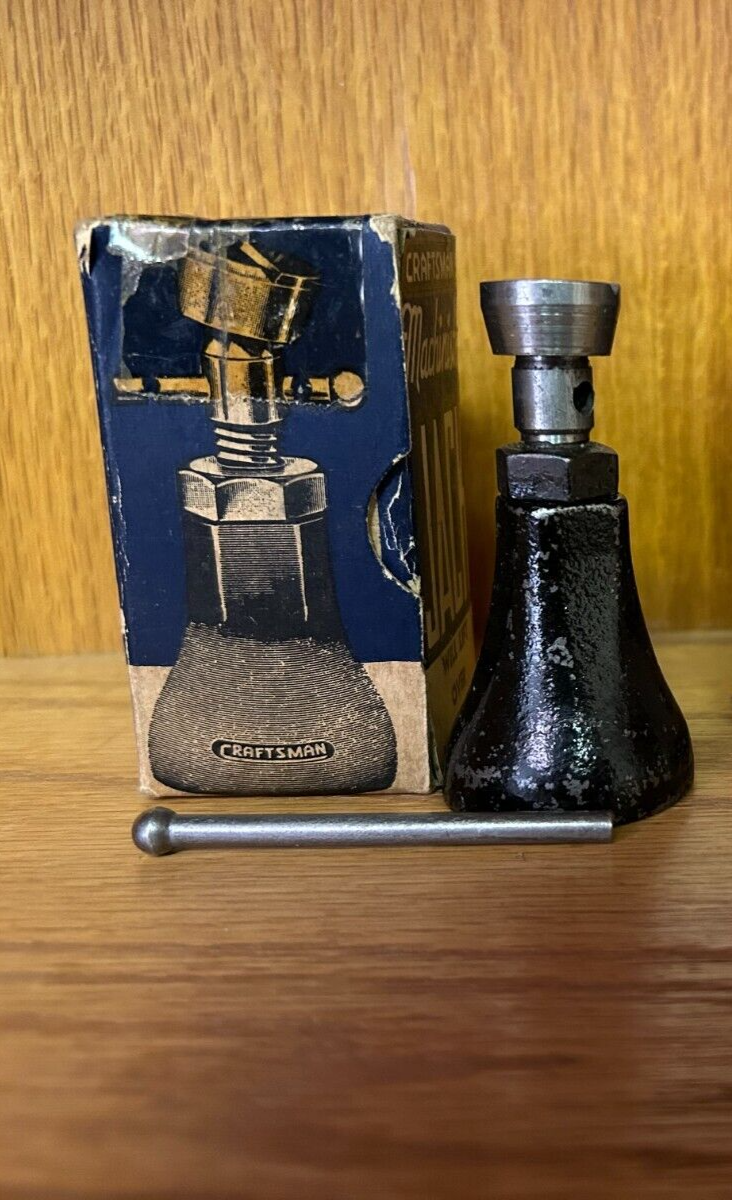 OLDキャストアイアンジャック Antique Cast Iron Machinist Screw Jack Sears & Roebuck & co. | eBay