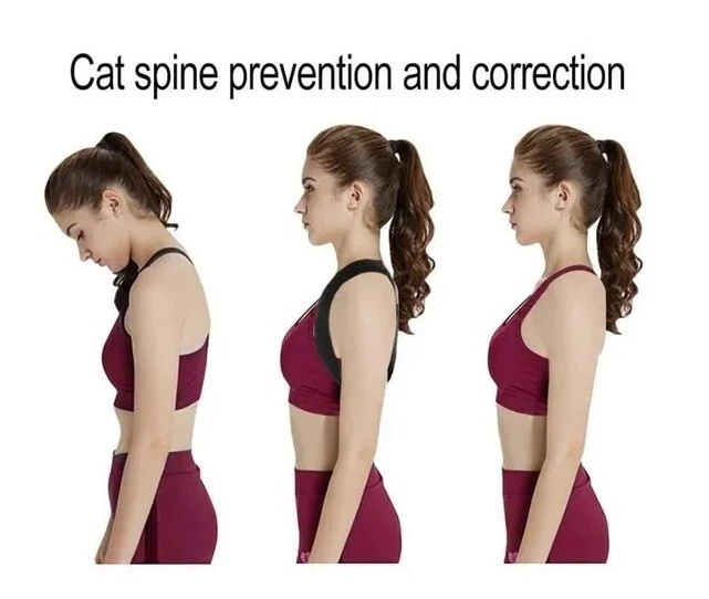 Posture corrector│ITHROUGH│Adjustable│Comfortable│Black - Image 2 of 4