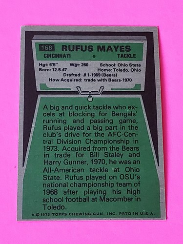 Tarjetas coleccionables de fútbol americano Topps NFL 1975 tú eliges envío gratuito 50 % de descuento en 2 o más - Imagen 57 de 212