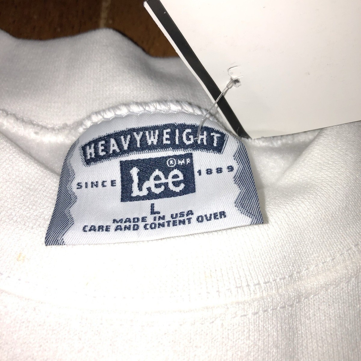 Vintage B Wear Lee Sports Angel Embroidered Sweatshirt Size Large 