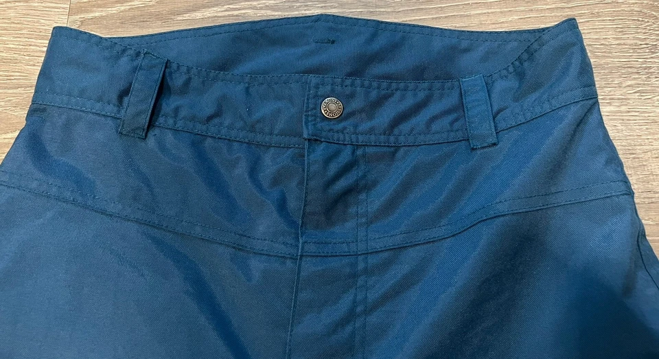 Pantalones forrados para mujer vintage Sessions Ridge de nailon snowboard esquí talla L verde azulado Foto 3 de 4