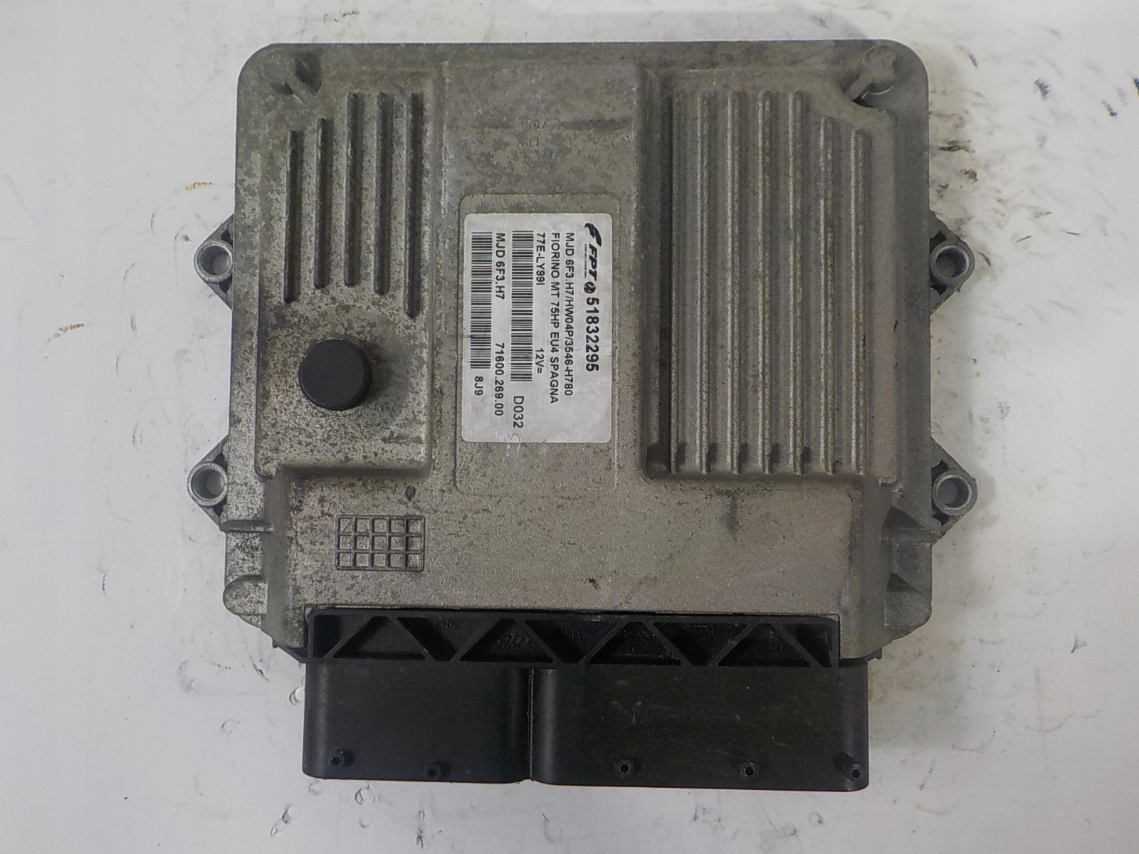 FIAT FIORINO COMPUTER 51832295 MJD 6F3.H7