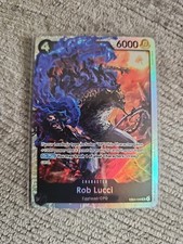 Rob Lucci EB04-048 SR - ONE PIECE Card Game OP15 Kami's Island IN HAND *ENGLISH