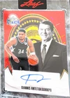 2025 Leaf Signature Series Giannis Antetokounmpo Auto 1/1 #BA-GA1