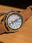 RARE Vintage Seiko Alba DOMINOS PIZZA V602-7010 World Time Qz 38mm Mens Watch