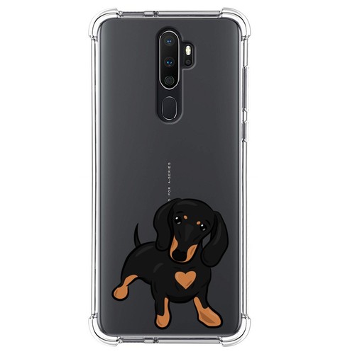 Fodera In Silicone Morbido Con Coperchio Per Oppo A60 4G Colore Viola