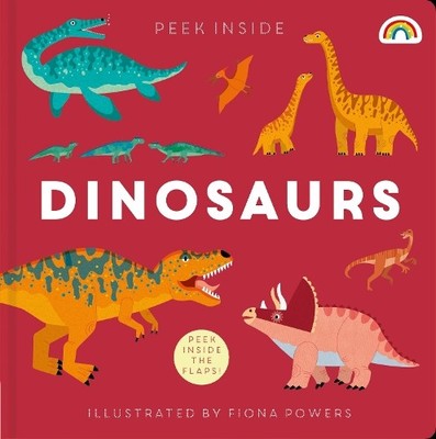 Philip Dauncey Peek Inside - Dinosaurs (Board Book) Peek Inside (UK IMPORT)