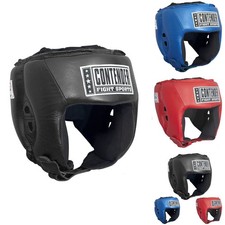 Contender Fight Sports Competition Boxing Headgear Without Cheeks Large Black