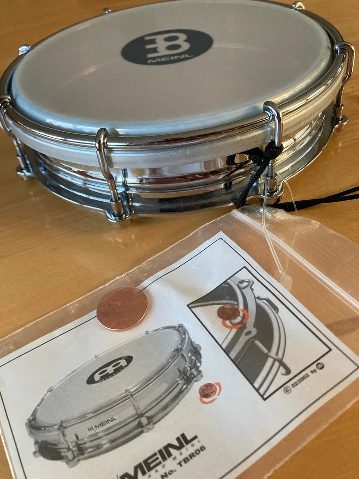 Meinl TBR06 Tamborim 6" in Chrom - Bild 3 von 4