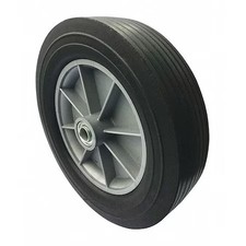 Solid Wheel, Ribbed, 12" Dia., 3 1/4" Hub L,  53Cm93