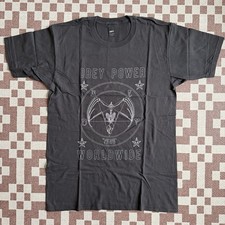 OBEY T-Shirt - Size LARGE - DARK GREY