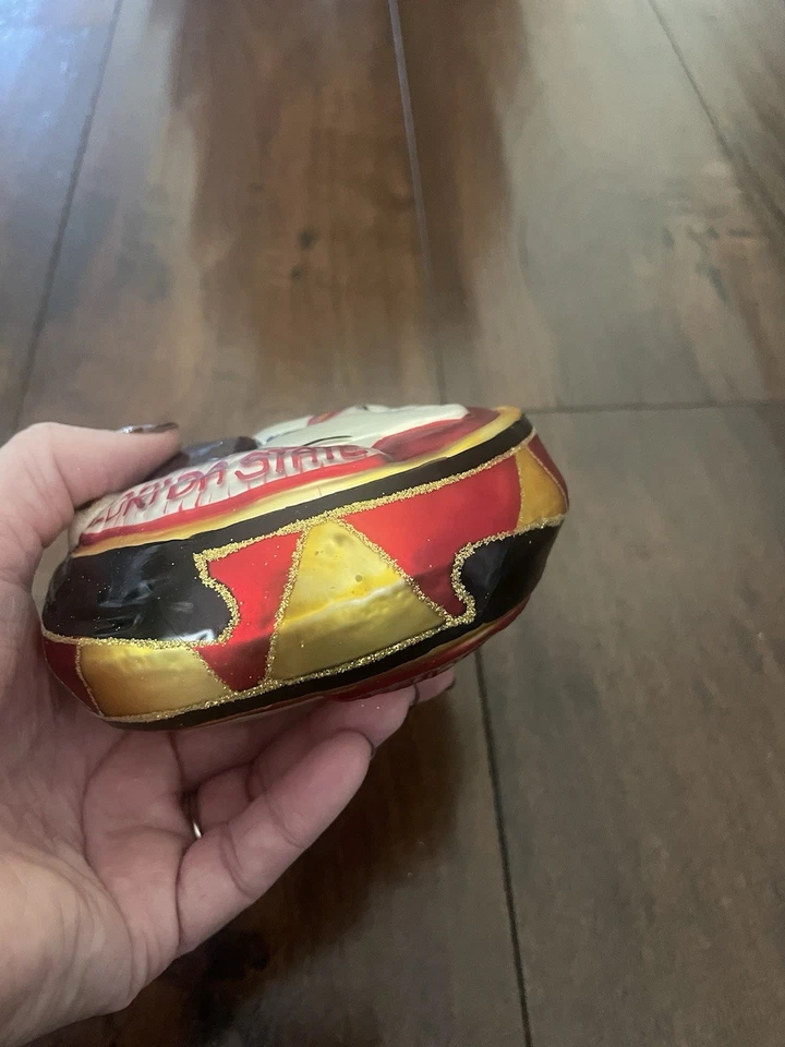 Florida State Seminoles Slavic Treasures Glasscot Blown Glass Ornament. - Image 2 of 4