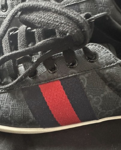 Gucci men's monogram trainers - Picture 3 of 5