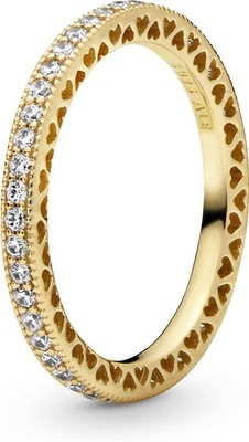 Pandora Funkeln und Herzen Ring 168655C01 Damenring