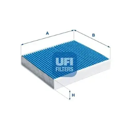 Cabin filter with antibacterial action 34.158.00 UFI for VOLVO FORD