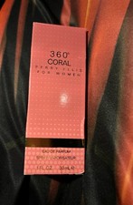 PERRY ELLIS 360° CORAL Perfume EDP Spray 1 oz NEW with Seal 🐚