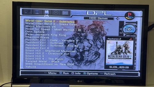 320GB 2.5 HDD PS2 HARDRIVE PLUG & PLAY (ONLY HARDRIVE) - Picture 4 of 12