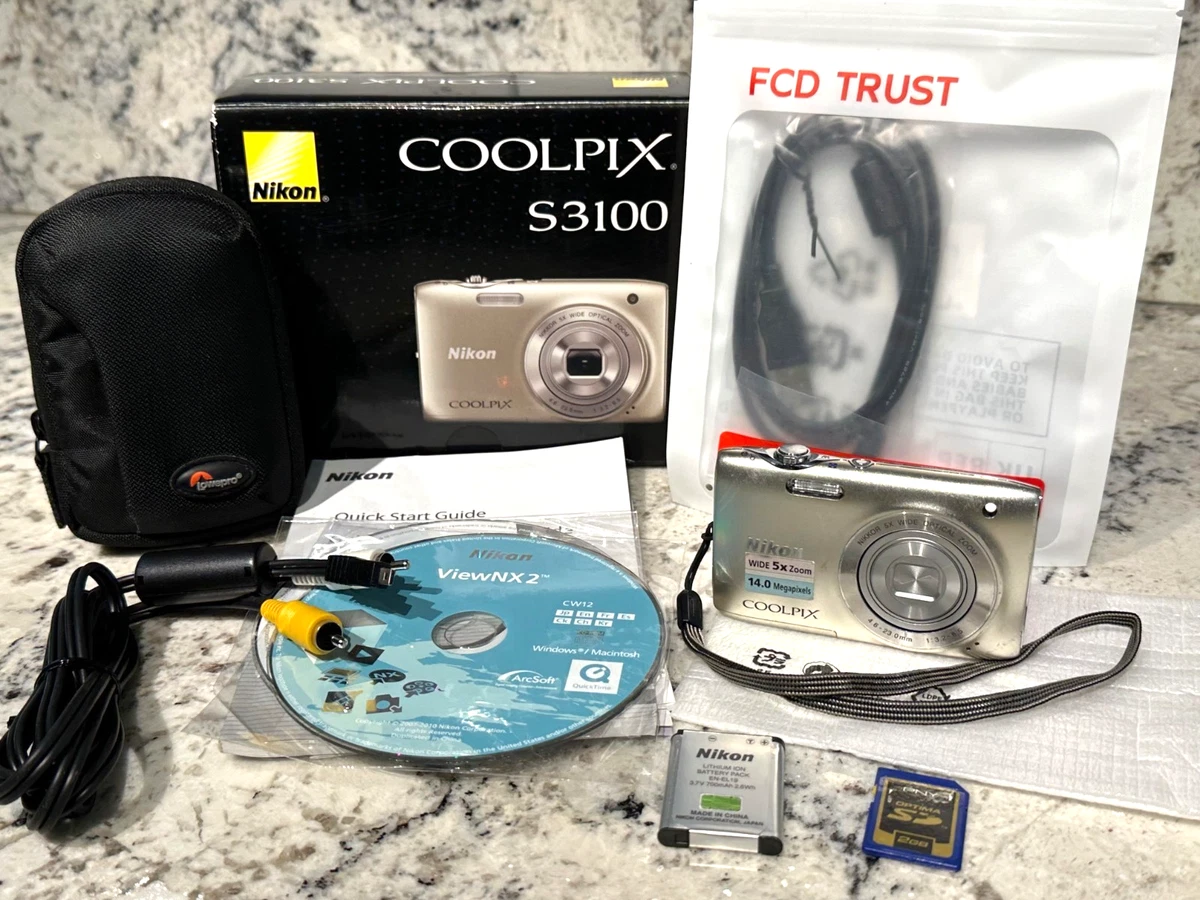 Nikon Coolpix S3100 Digital Cameras for Sale | Shop New & Used
