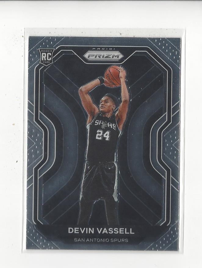 2020-21 Panini Prizm #252 Devin Vassell RC Rookie Spurs