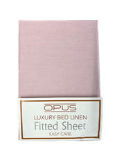 Flat Sheet Polycotton Pink Super King 305x269cm Easycare Soft Bedding UK Luxury