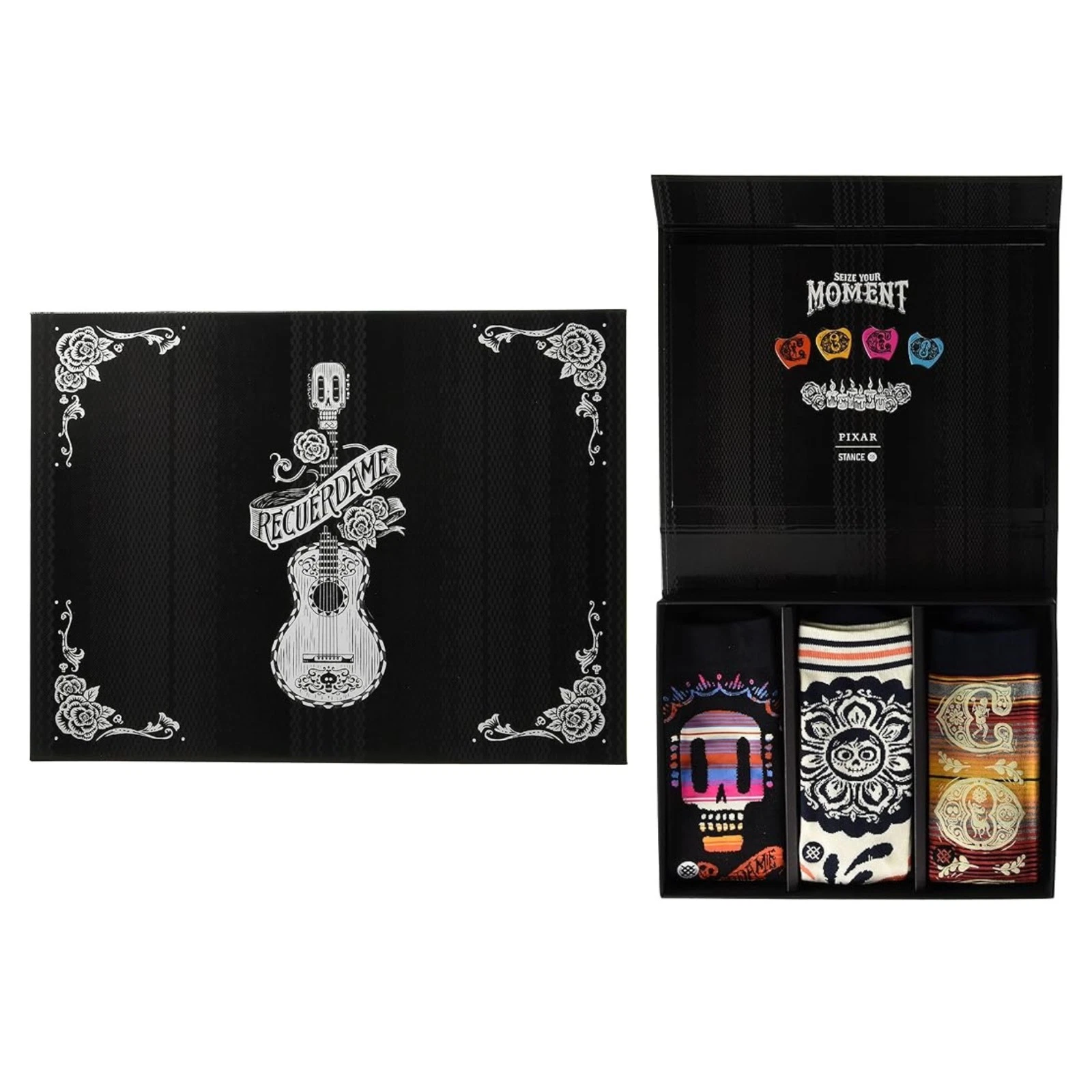 STANCE x Disney Pixar Coco Remember Me Crew Socks Box Set Large (9-13) 3 Pairs
