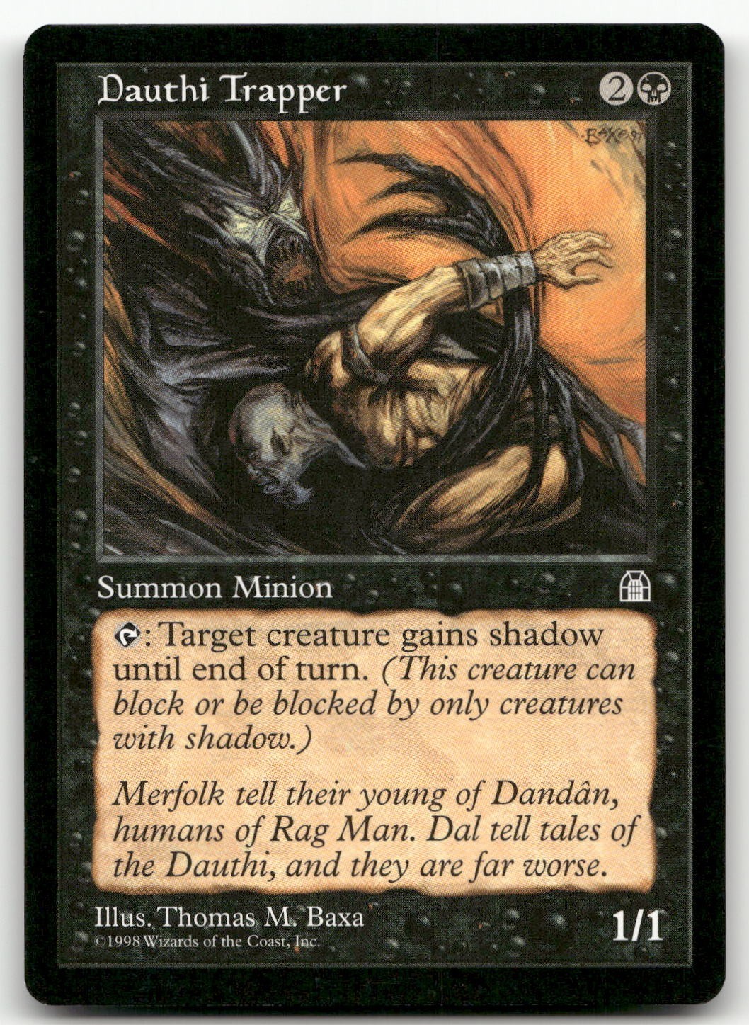 Dauthi Trapper (LP) Stronghold STH Magic MTG