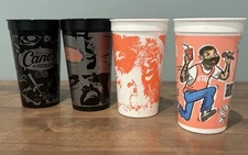 Raising Cane's Post Malone Collector's Cups - Brand New and Unused Full Set of 4
