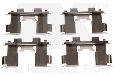 Zubehörsatz Scheibenbremsbelag NK 7922205 für ALMERA NISSAN 1 Hatchback N15 SLX